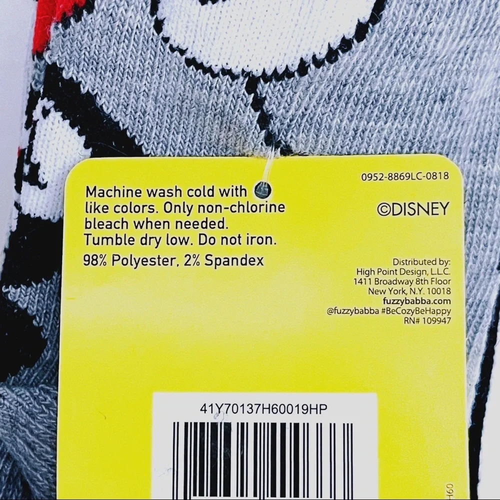 Disney Mickey Mouse No Show Socks Little Boys Girls Disneyland Disney World